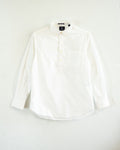 White Oxford Cloth Popover