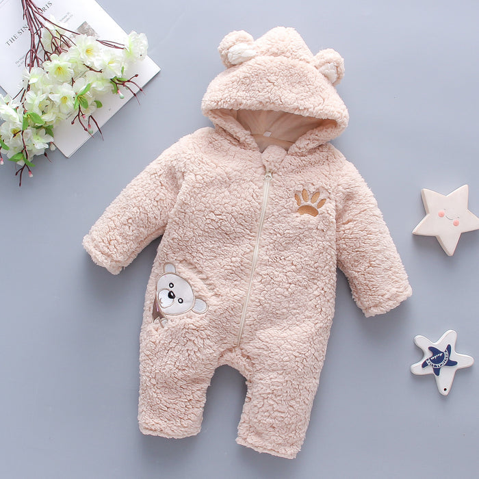 Winter Baby Boy Girl Romper Cotton Clothes by Ricaloux