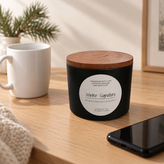 Winter Signature - 15oz 3-Wick Scented Candle
