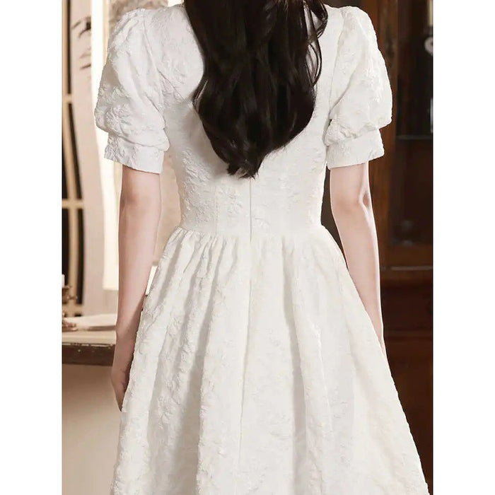 Womens Fashion Short-Sleeve Cocktail Dress by Ricaloux