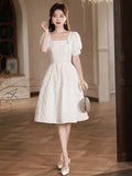 Womens Fashion Short-Sleeve Cocktail Dress by Ricaloux