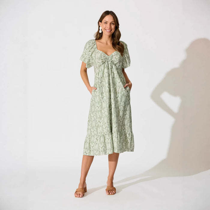 Womens Fashionable SexyBackless Figure-hugging Printed Dress – Premium 0 | RICALOUX