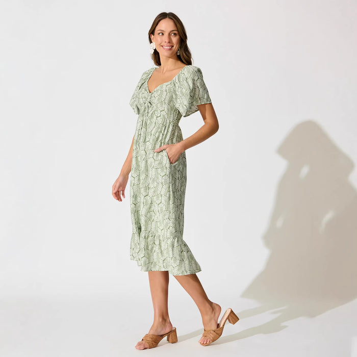 Womens Fashionable SexyBackless Figure-hugging Printed Dress by Ricaloux