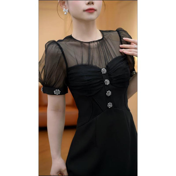 Womens New Light-luxury Elegant Dress – Premium 0 | RICALOUX