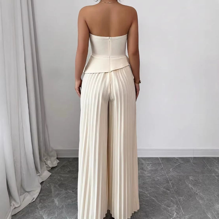 Womens New Summer Fashionable Tube-Top Dress by Ricaloux