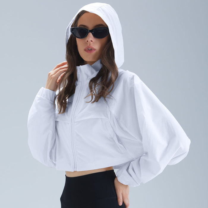 Womens Outdoor Running Slimming Fitness Jacket by Ricaloux