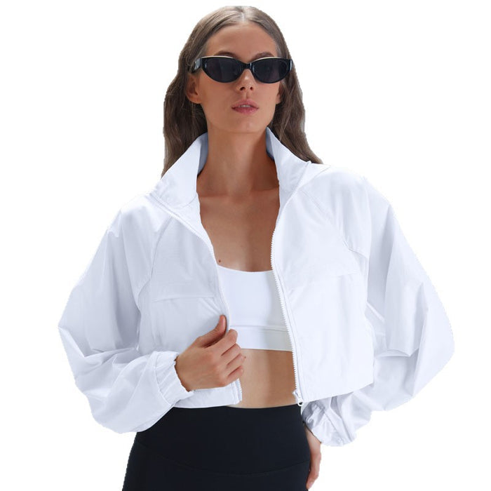 Womens Outdoor Running Slimming Fitness Jacket by Ricaloux
