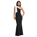 Womens Sexy Off-shoulder Slanted Fashion Slim-fit Dress – Premium 0 | RICALOUX