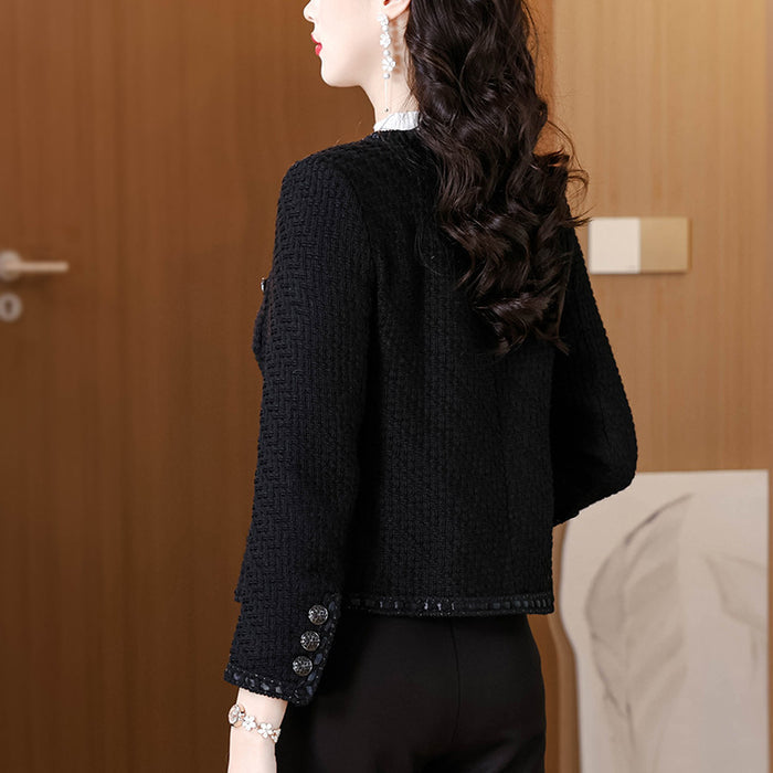 Women's Wool-blend French-chic Coat – Premium 0 | RICALOUX