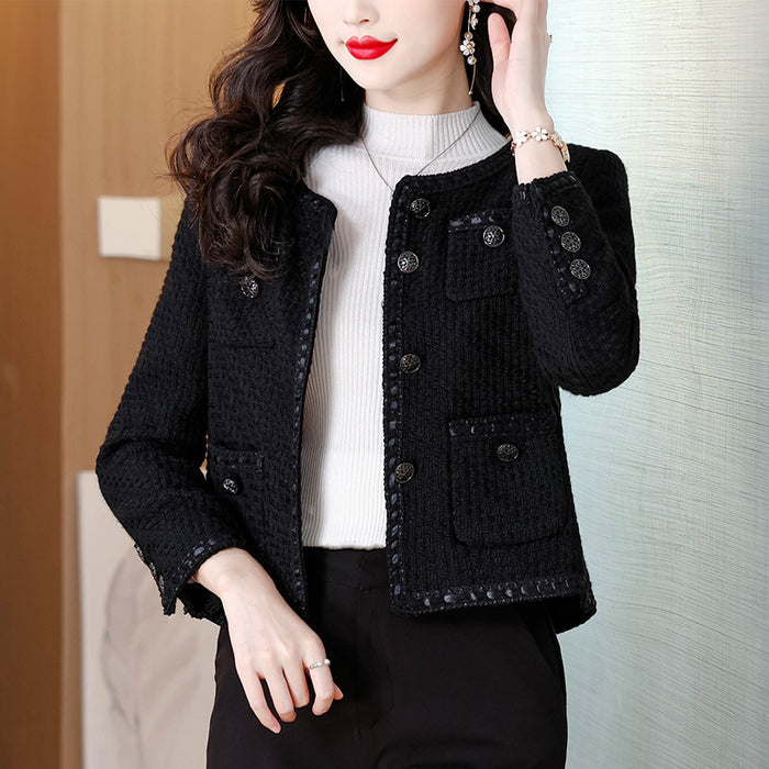 Women's Wool-blend French-chic Coat – Premium 0 | RICALOUX